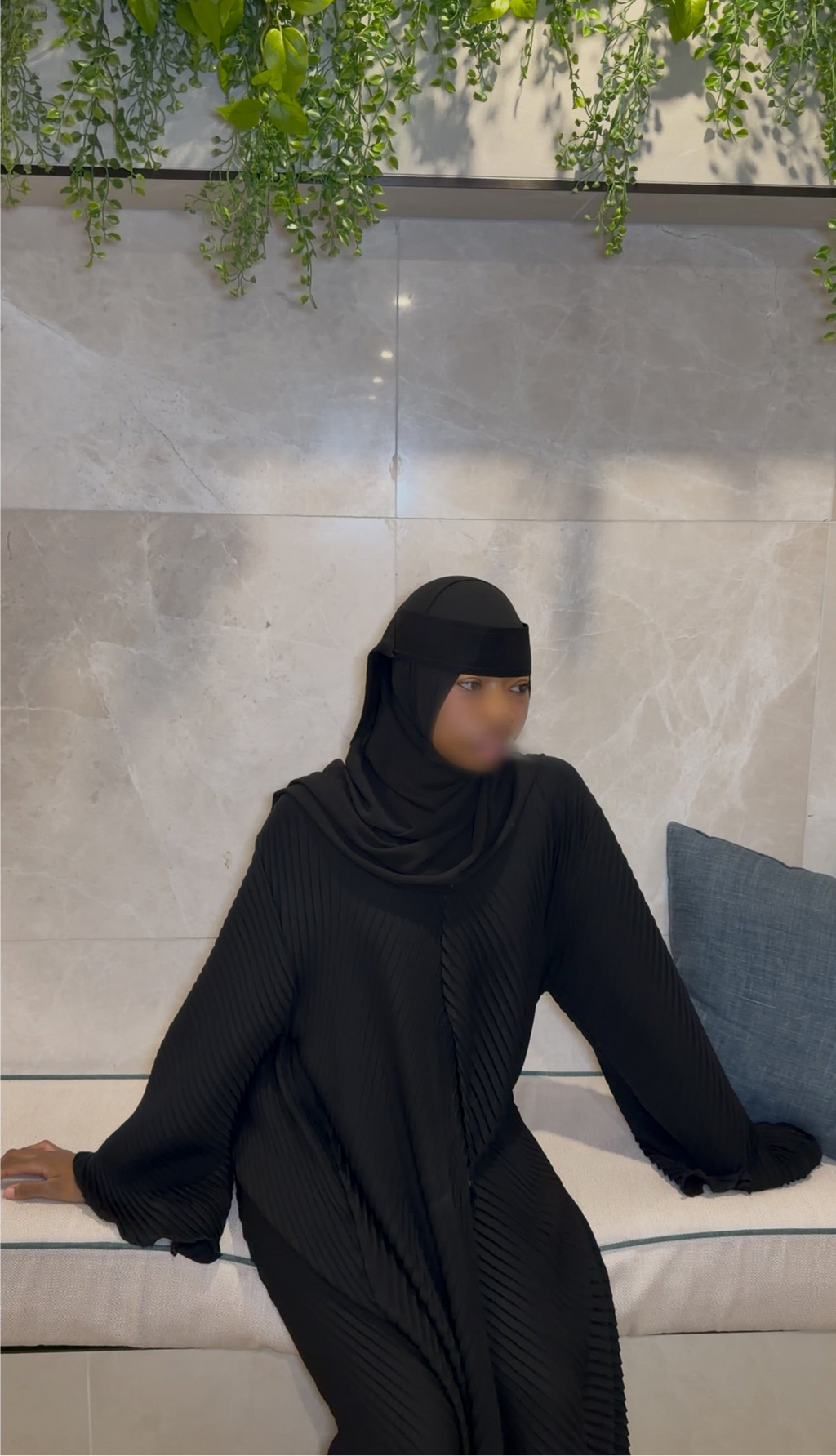 The Signature Pleat Abaya