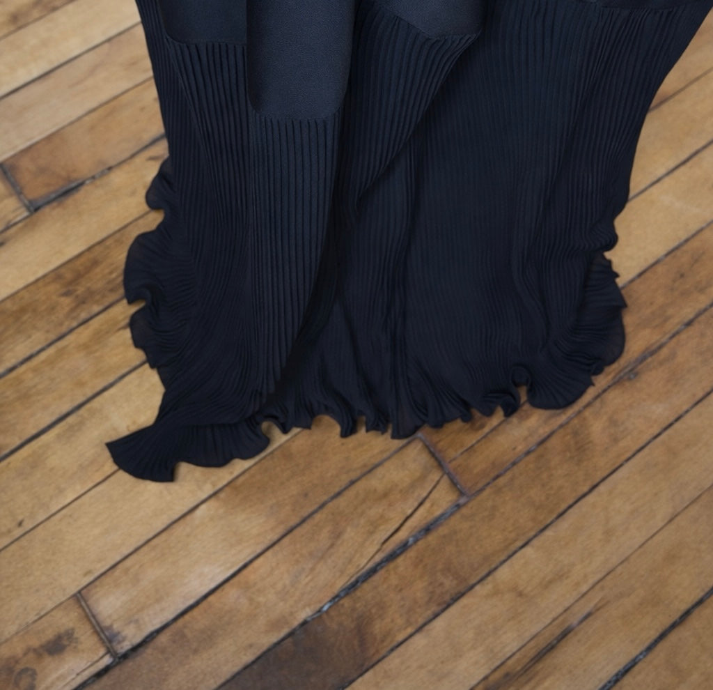 Fine Pleated Overhead/Abaya