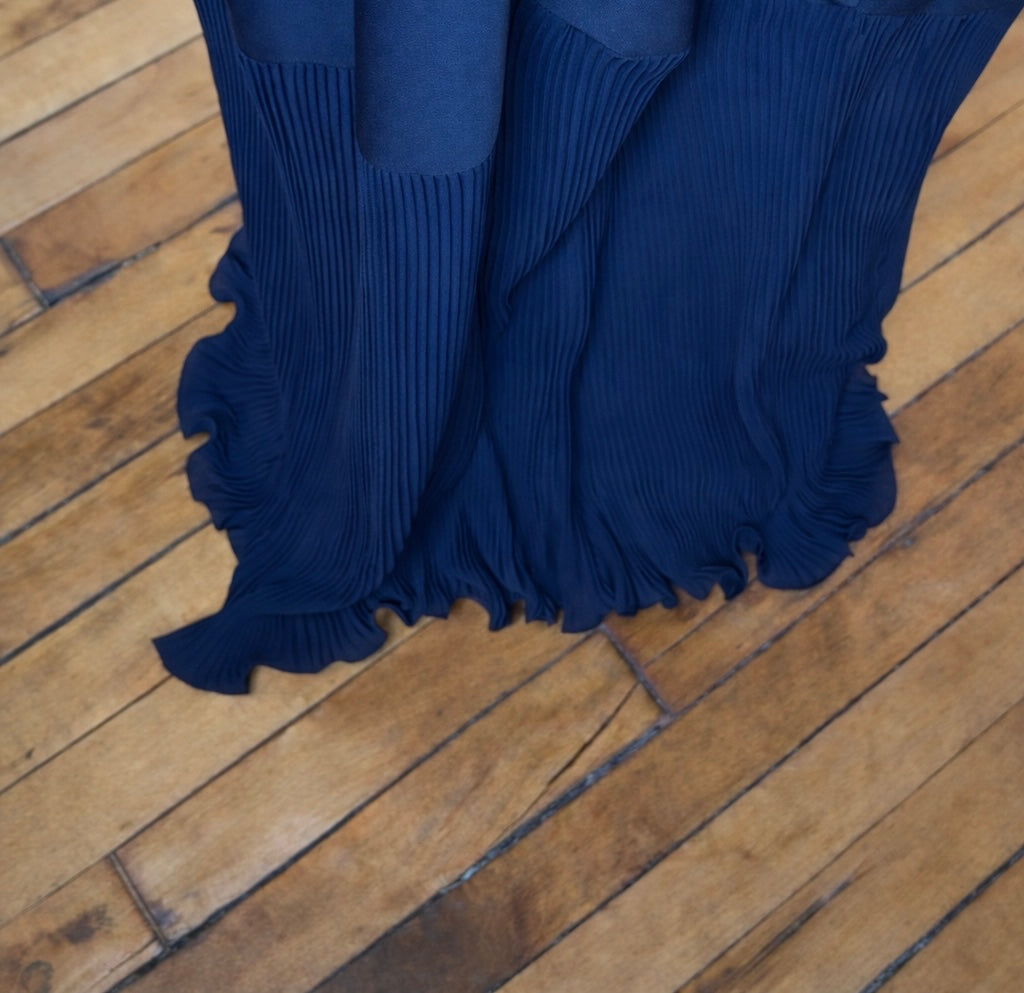 Fine Pleated Overhead/Abaya